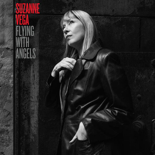 SUZANNE VEGA - FLYING WITH ANGELS - GRAY SMOKE COLOR - VINYL LP