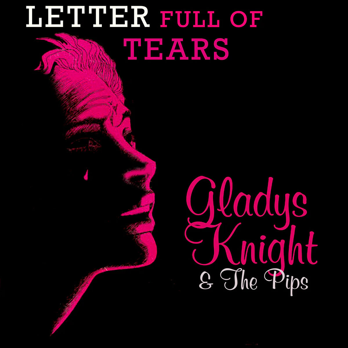 GLADYS KNIGHT AND THE PIPS - LETTER FULL OF TEARS - CLEAR COLOR - VINYL LP