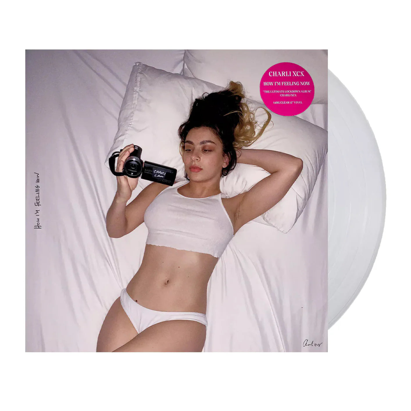 CHARLI XCX - HOW I'M FEELING NOW - CLEAR COLOR - VINYL LP
