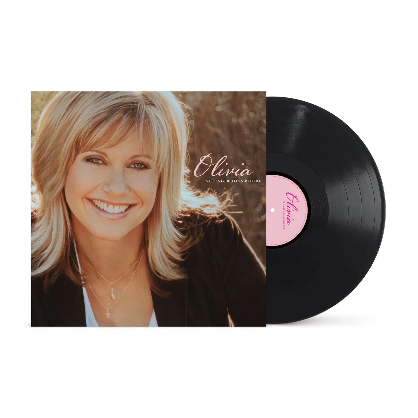 OLIVIA NEWTON-JOHN - STRONGER THAN BEFORE - 20TH ANNIVERSARY EDITION - VINYL LP