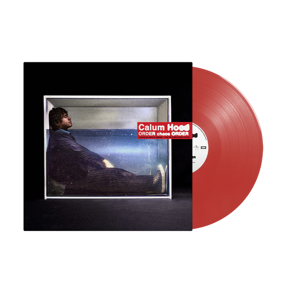 CALUM HOOD - ORDER chaos ORDER - RED COLOR - VINYL LP