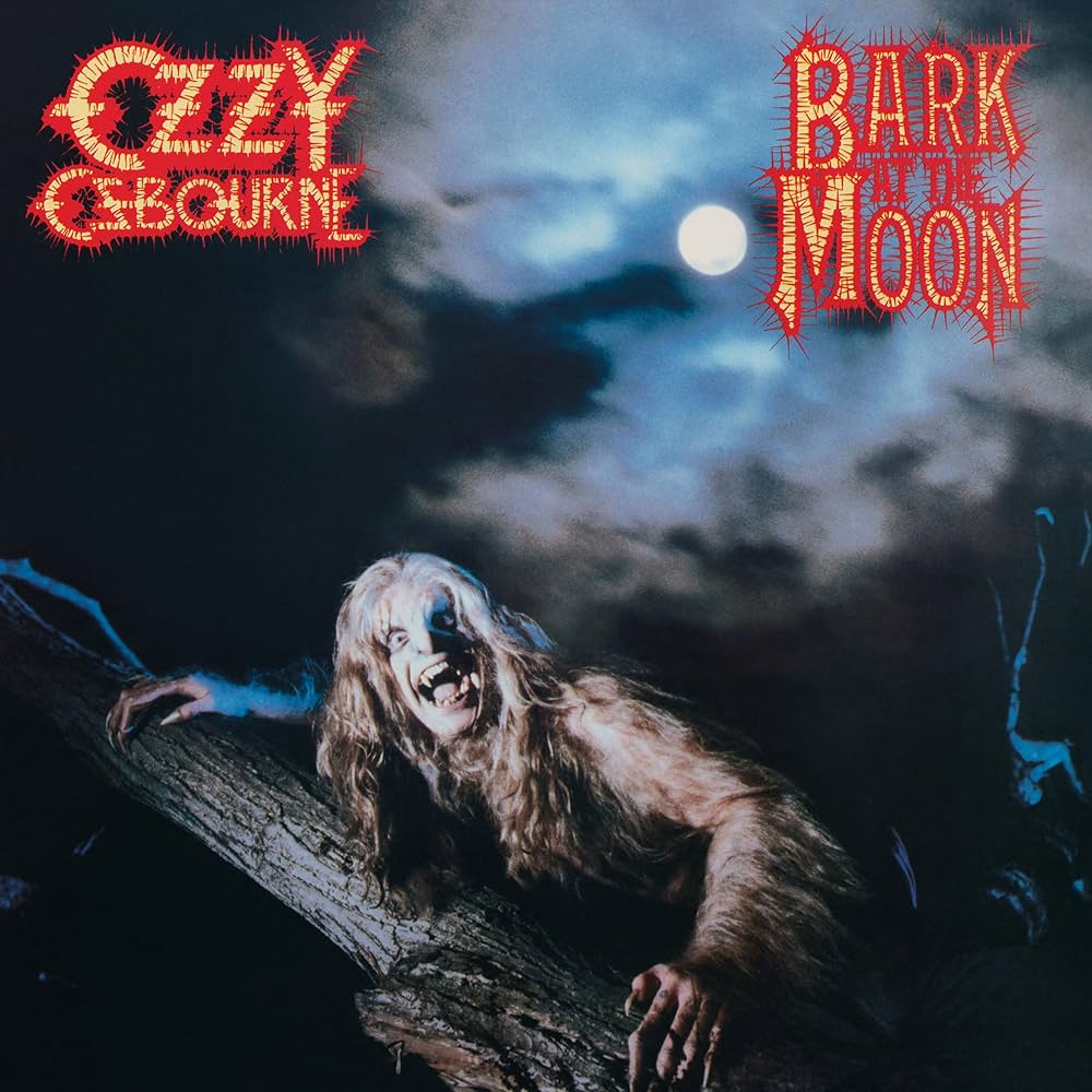 OZZY OSBOURNE - BARK AT THE MOON - TRANSLUCENT COBALT BLUE COLOR - VINYL LP
