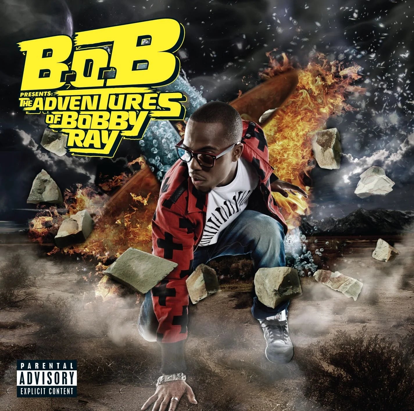 B.o.B - PRESENTS THE ADVENTURES OF BOBBY RAY - 2-LP - VINYL LP