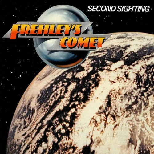 ACE FREHLEY - FREHLEY'S COMET - SECOND SIGHTING - SILVER & BLUE COLOR - VINYL LP