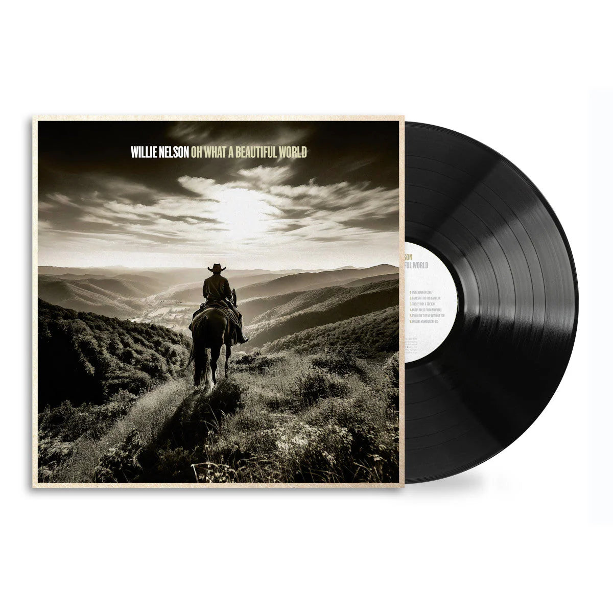 WILLIE NELSON - OH WHAT A BEAUTIFUL WORLD - VINYL LP