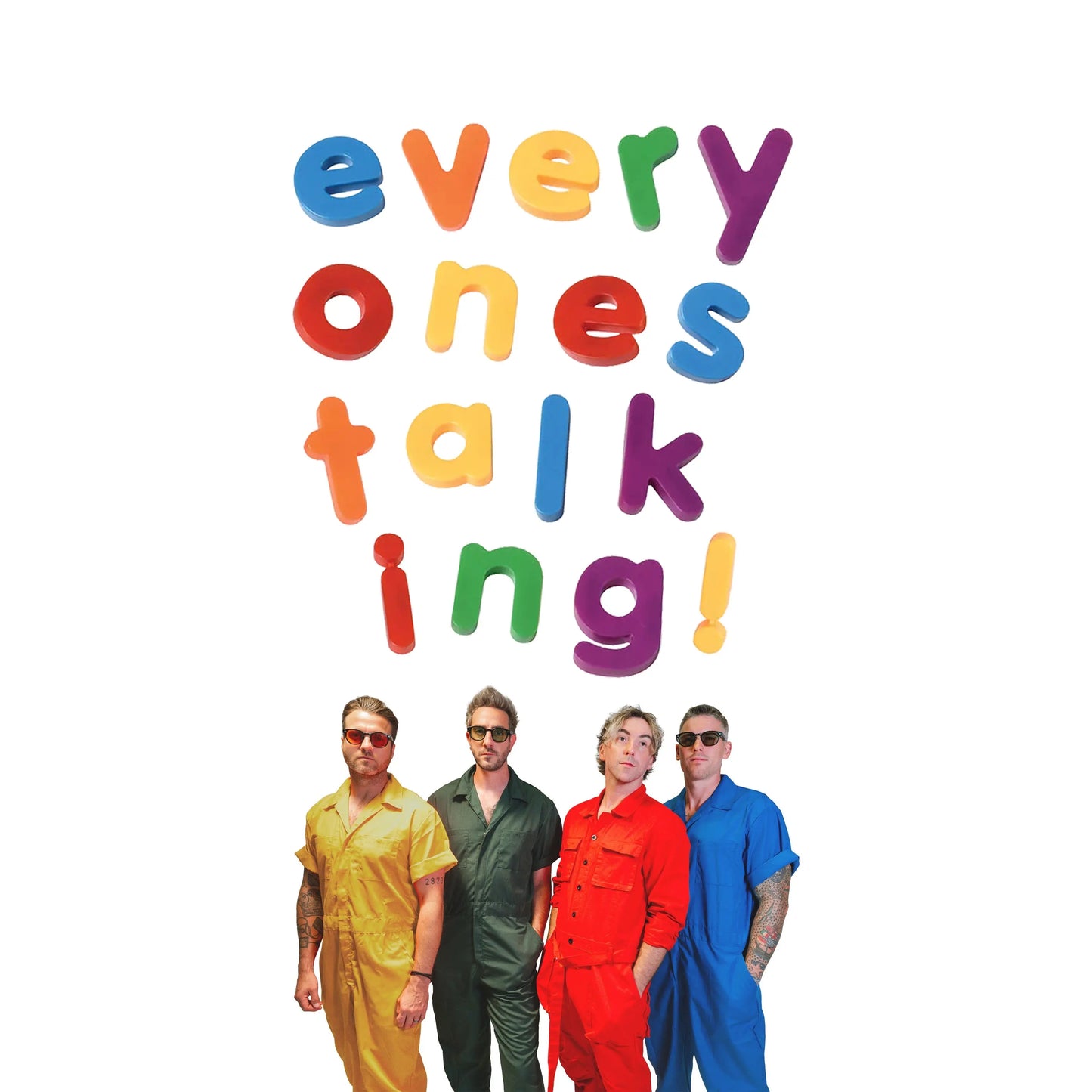 ALL TIME LOW - EVERYONE'S TALKING! - INDIE EXCLUSIVE - WHITE & GREEN COLOR - VINYL LP
