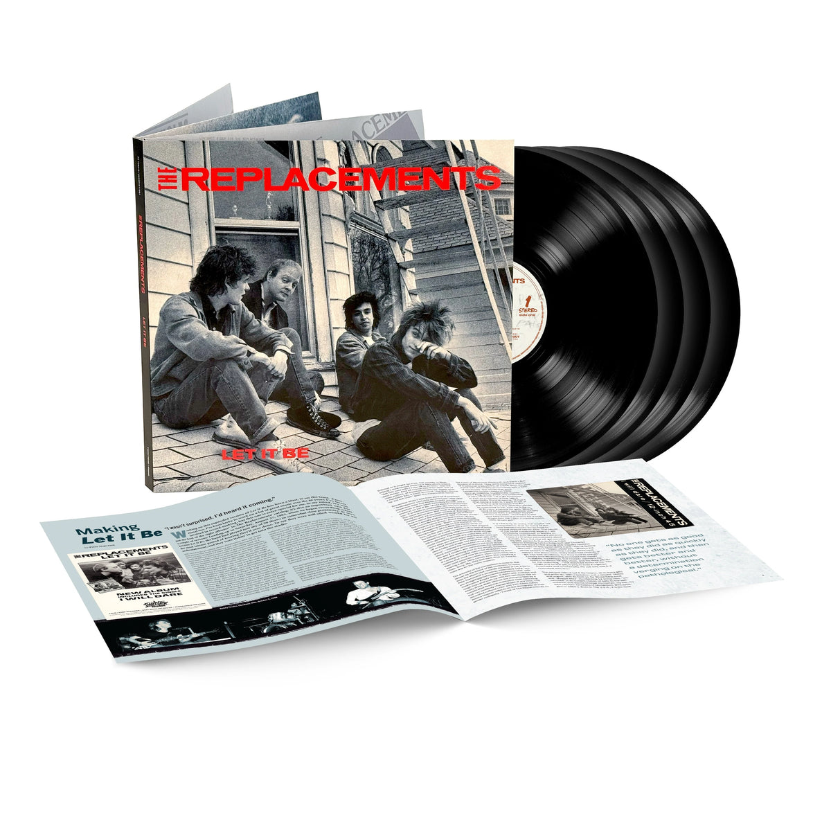 THE REPLACEMENTS - LET IT BE - DELUXE EDITION - 4-LP - VINYL LP