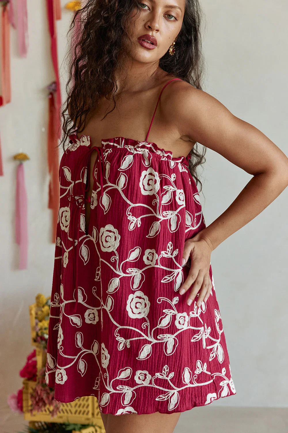 Evelia Dress - Dahlia
