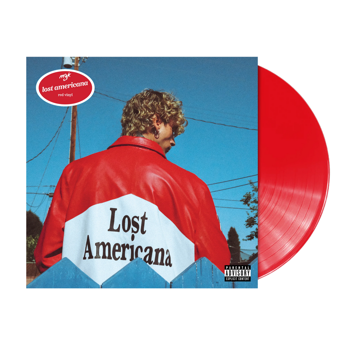 MGK - LOST AMERICANA - BRICK RED COLOR - VINYL LP