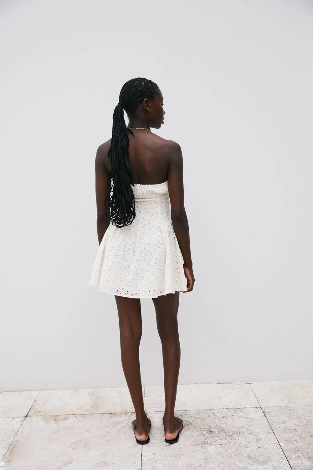 Aura Dress - Broderie