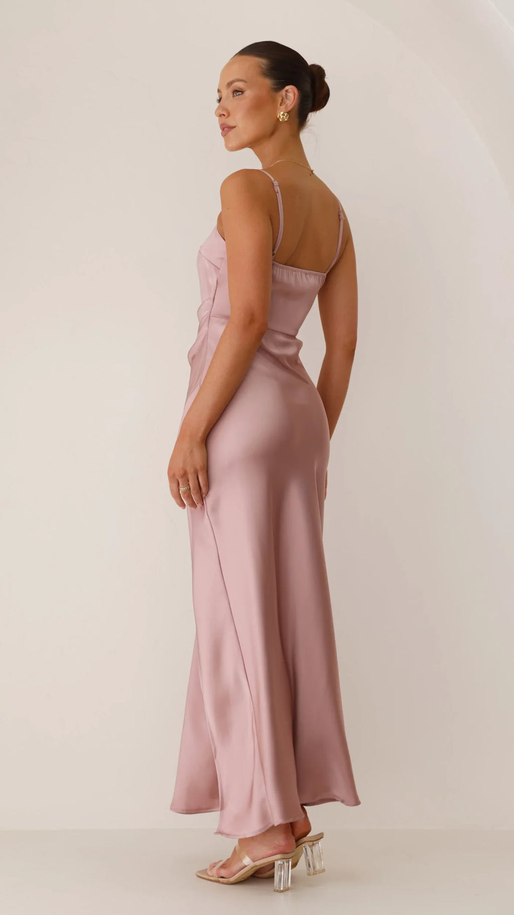 Ilana Maxi Dress - Dusty Pink