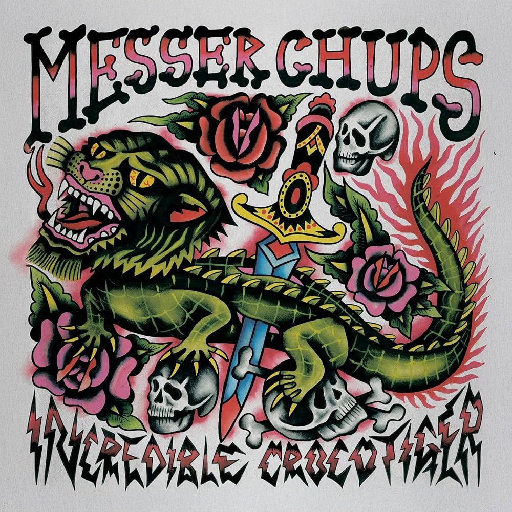 MESSER CHUPS - INCREDIBLE CROCOTIGER - GREEN COLOR - VINYL LP