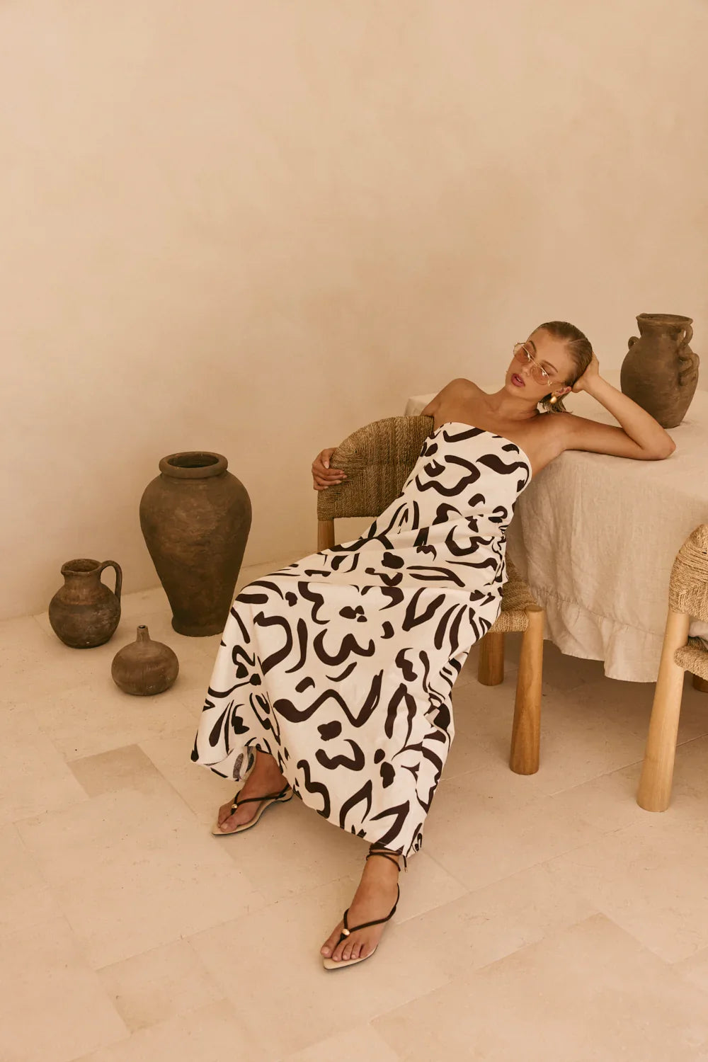 Noah Dress - Fleur Lines