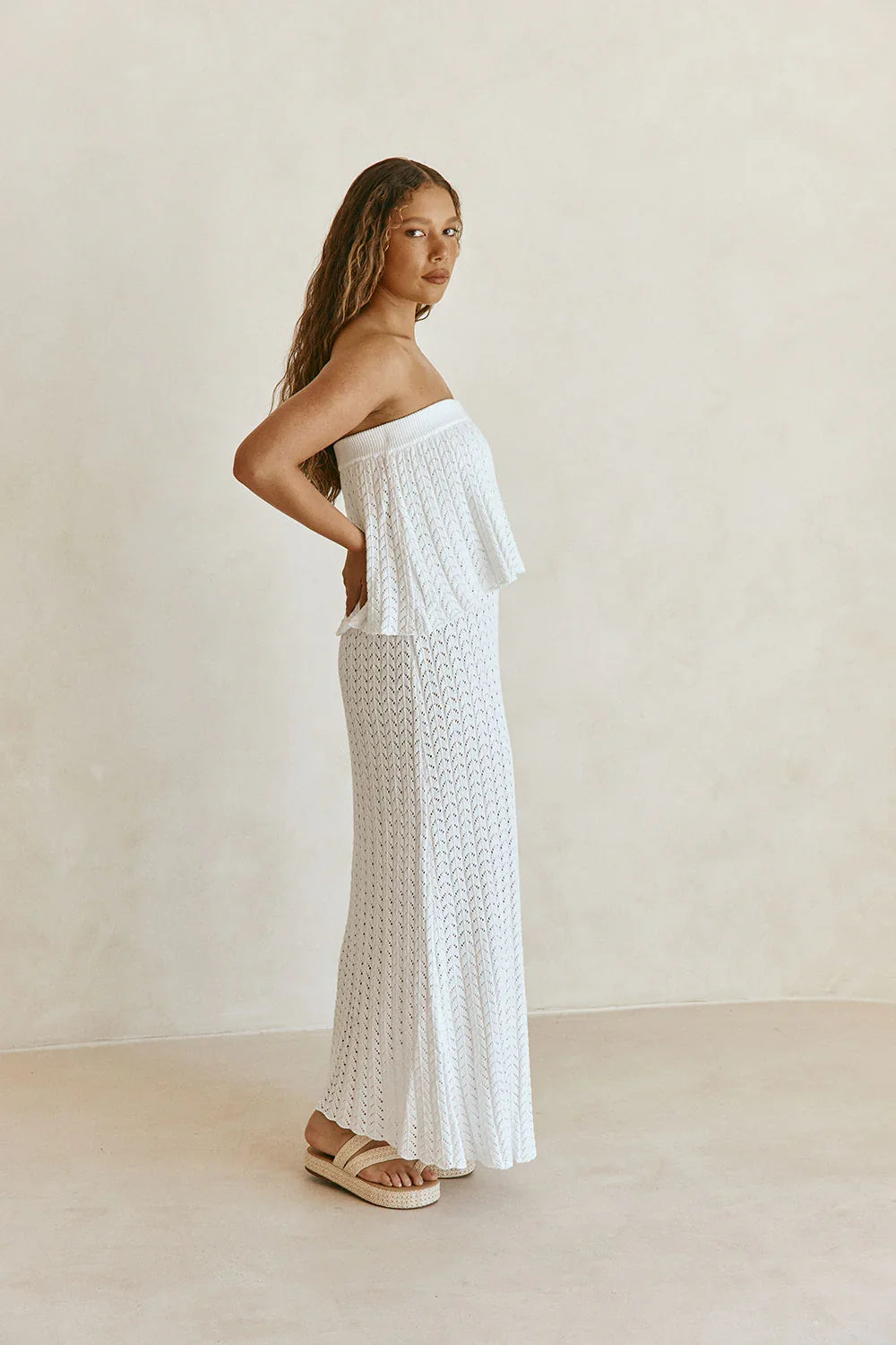 Maria Dress - White