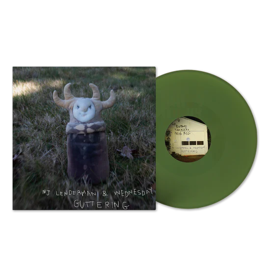 MJ LENDERMAN & WEDNESDAY - GUTTERING - GREEN COLOR - VINYL EP