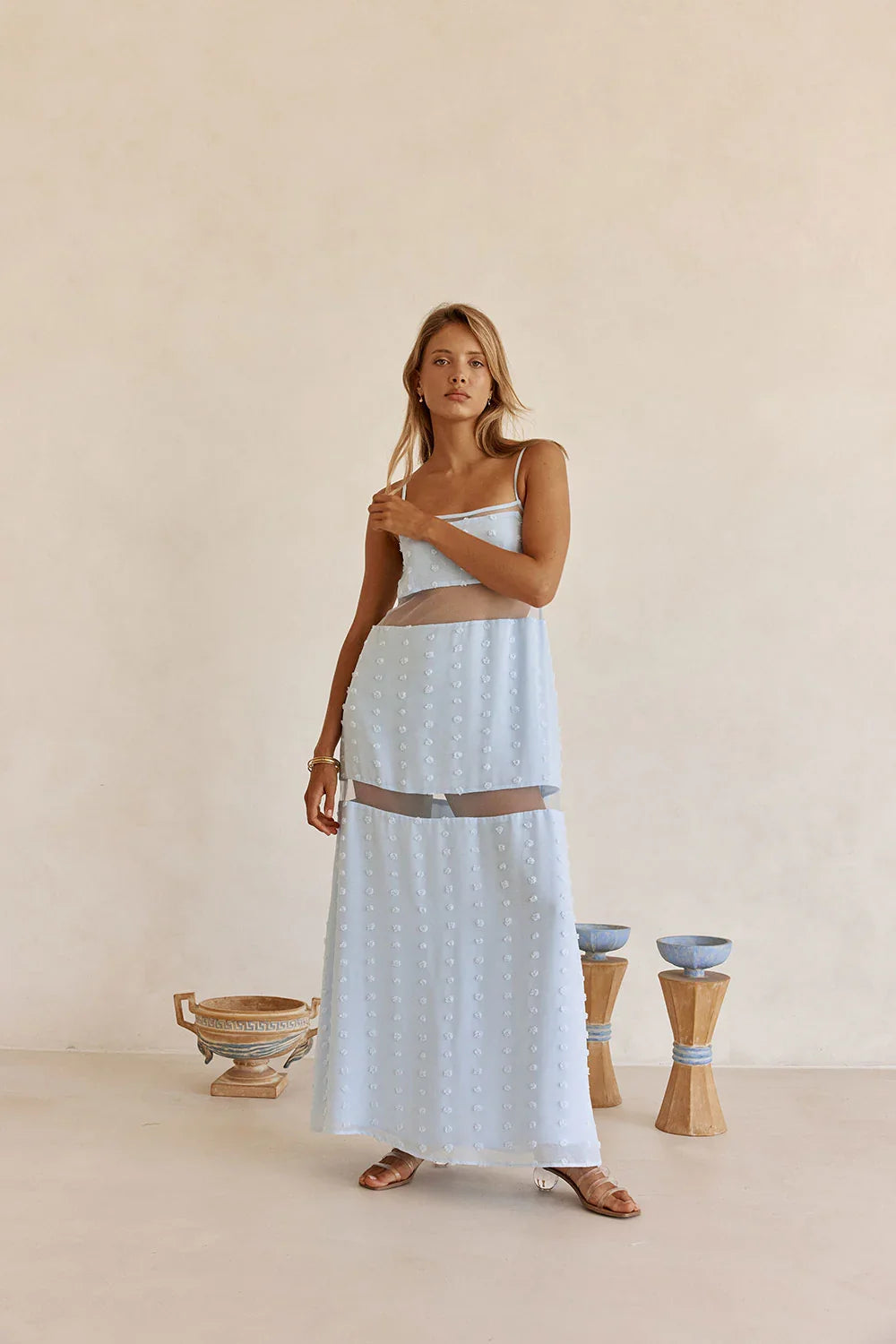 Tassia Dress - Blue