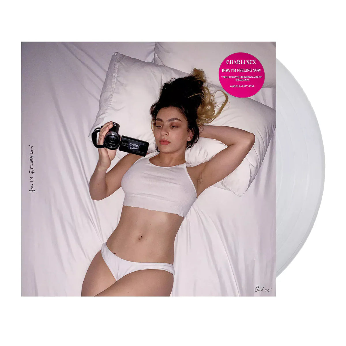 CHARLI XCX - HOW I'M FEELING NOW - CLEAR COLOR - VINYL LP