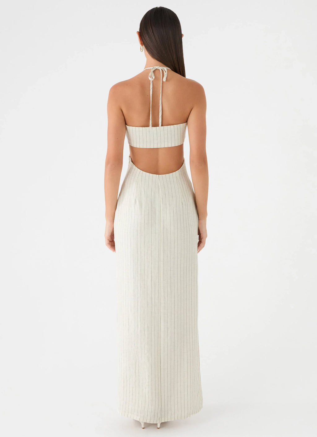Laid Bare Maxi Dress - Desert Stripe