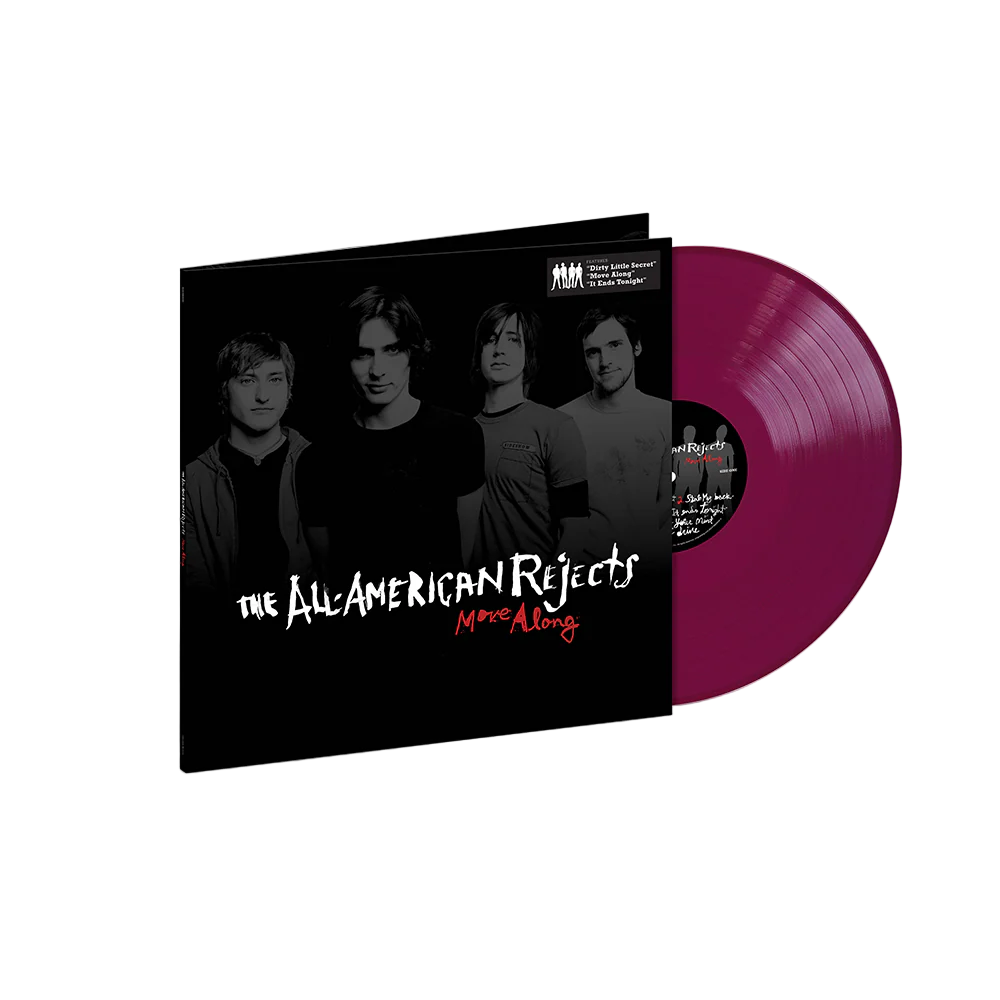 THE ALL-AMERICAN REJECTS - MOVE ALONG - PURPLE COLOR - VINYL LP