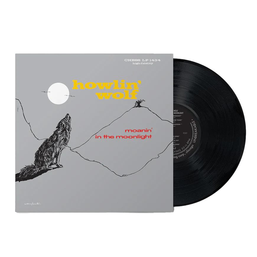 HOWLIN' WOLF - MOANIN' IN THE MOONLIGHT - CHESS 75 SERIES - VINYL LP