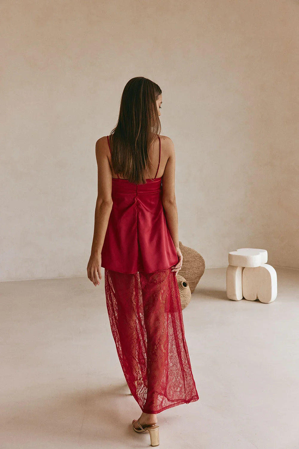 Dove Dress - Red