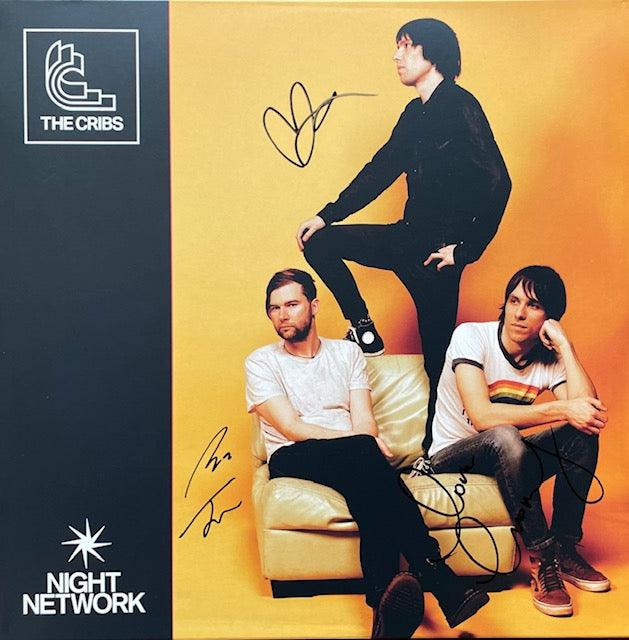The Cribs Night Network Signed Vnyl