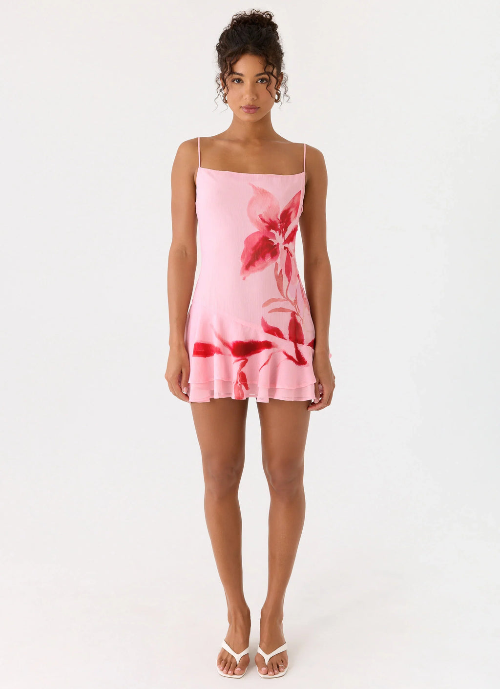 Marisolana Mini Dress - Pink Petal