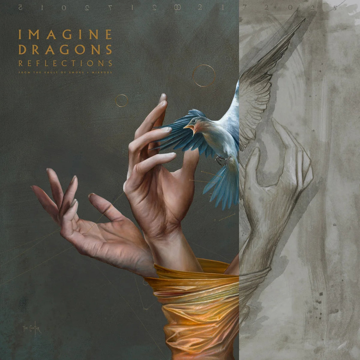 IMAGINE DRAGONS - REFLECTIONS (FROM THE VAULT OF SMOKE + MIRRORS) - BLUE COLOR - VINYL LP