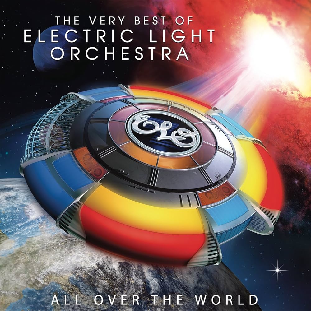 ELECTRIC LIGHT ORCHESTRA - ALL OVER THE WORLD: THE VERY BEST OF THE ELECTRIC LIGHT ORCHESTRA - RED COLOR - 2-LP - VINYL LP
