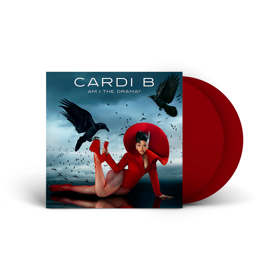 CARDI B - AM I THE DRAMA? - APPLE RED COLOR - 2-LP - VINYL LP