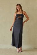 Selma Twist Lace Maxi Dress