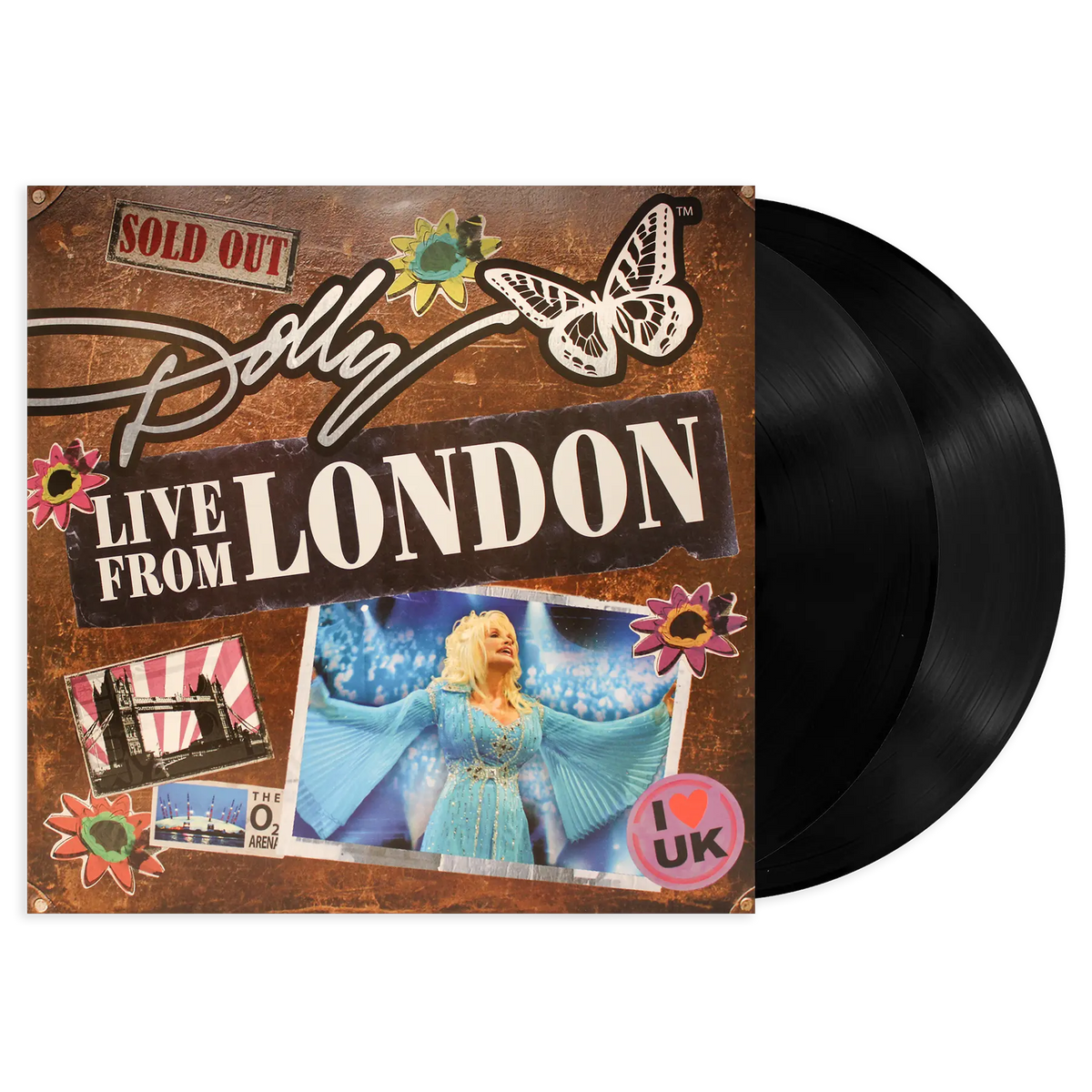 DOLLY PARTON - DOLLY: LIVE FROM LONDON - 2-LP - VINYL LP
