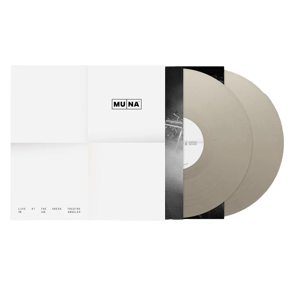 MUNA - LIVE AT THE GREEK THEATRE IN LOS ANGELES - SILVER COLOR - 2-LP - VINYL LP