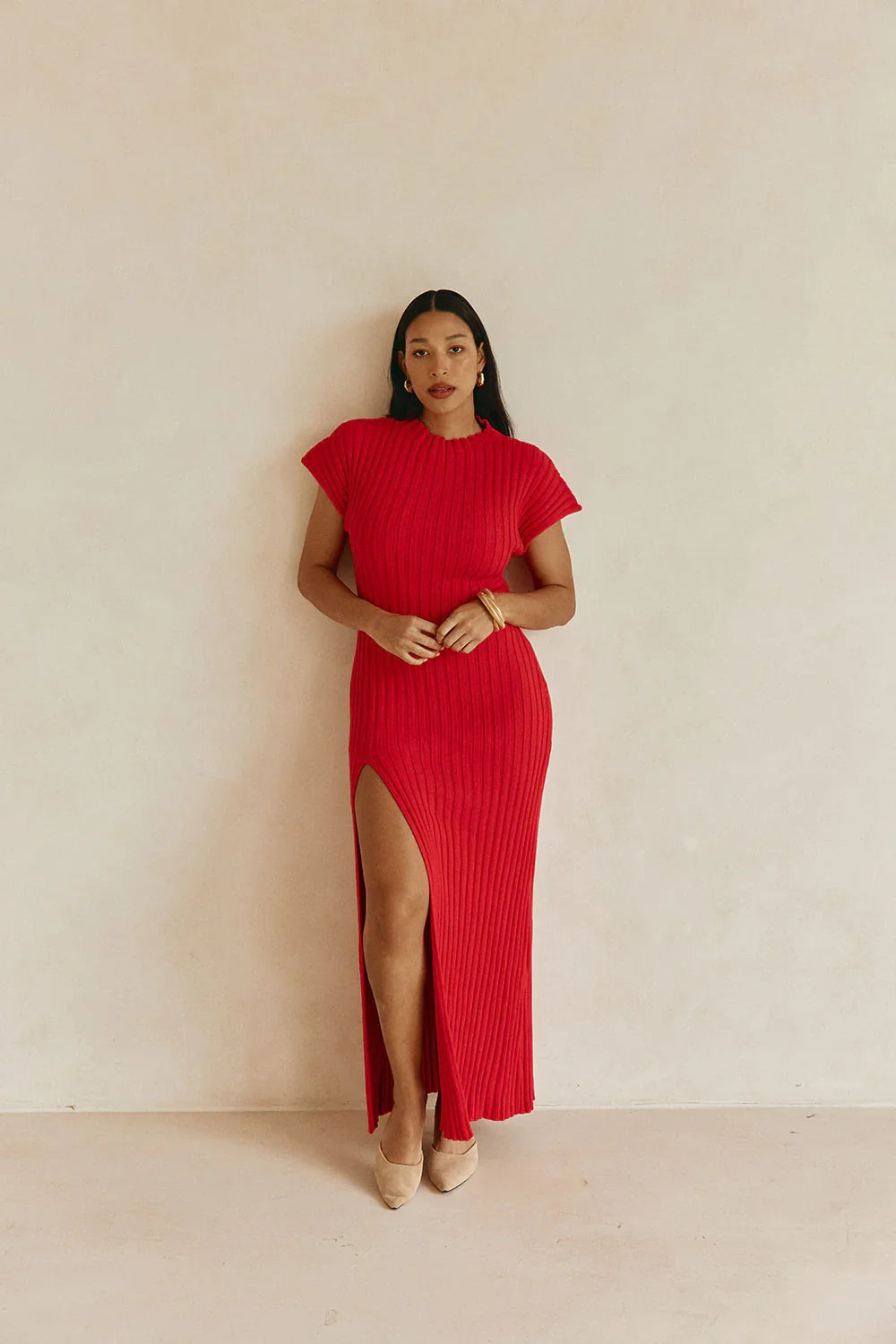 Gemini Dress - Red