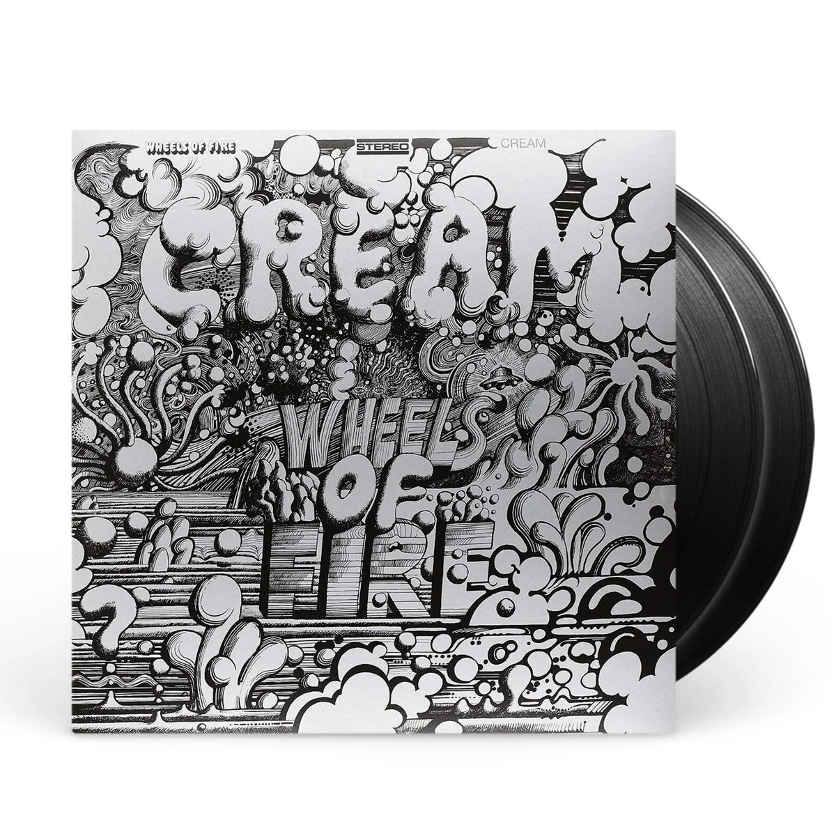 CREAM - WHEELS OF FIRE - 2-LP - VINYL LP