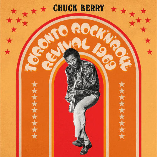 CHUCK BERRY - TORONTO ROCK 'N' ROLL REVIVAL 1969 - ORANGE COLOR - VINYL LP