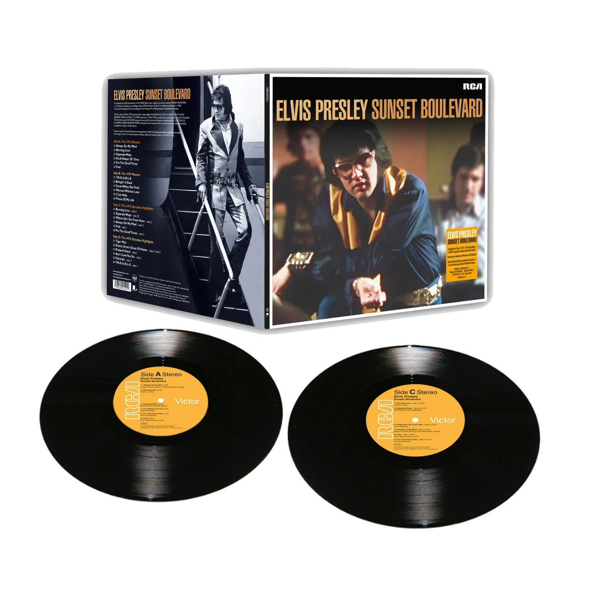 ELVIS PRESLEY - SUNSET BOULEVARD - 2-LP - VINYL LP