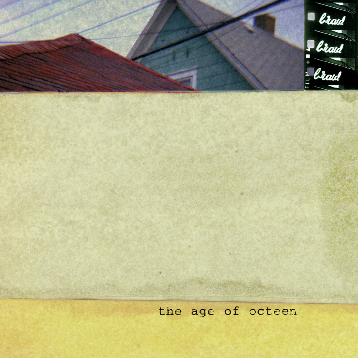 BRAID - THE AGE OF OCTEEN - GREEN WITH SPLATTER COLOR - VINYL LP