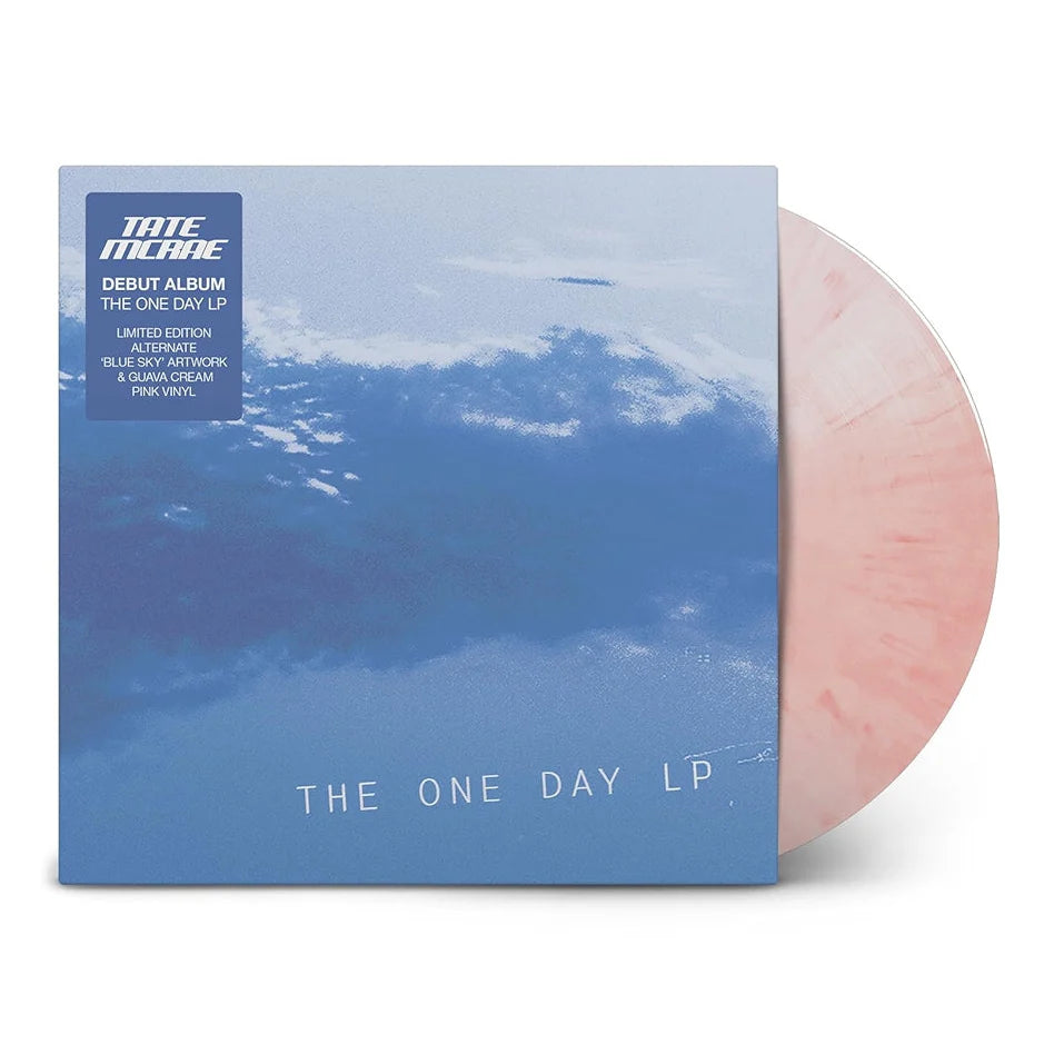 TATE MCRAE - THE ONE DAY LP - LIMITED EDITION ALTERNATE ARTWORK - GUAVA PINK CREAM COLOR - VINYL LP