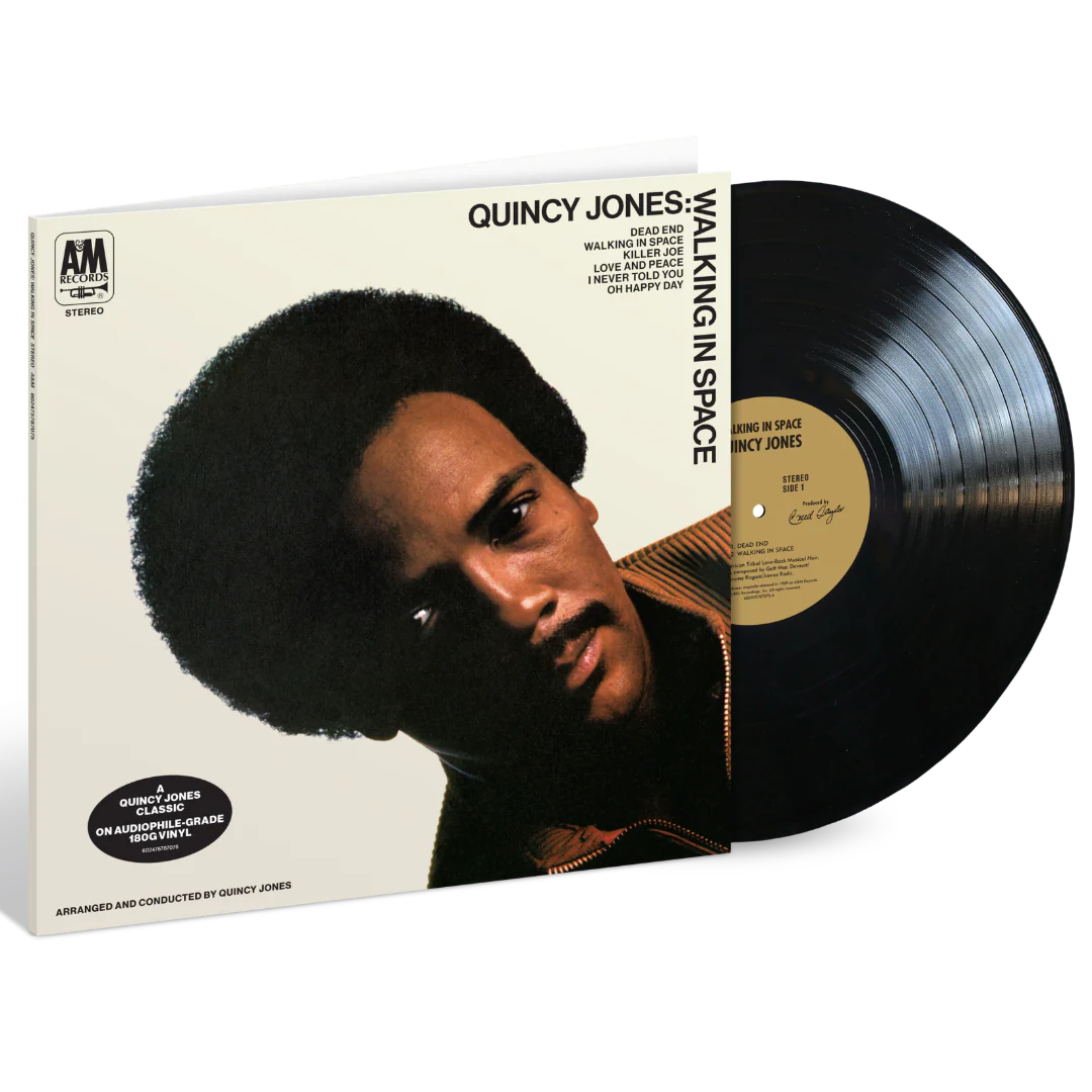 QUINCY JONES - WALKING IN SPACE - VINYL LP