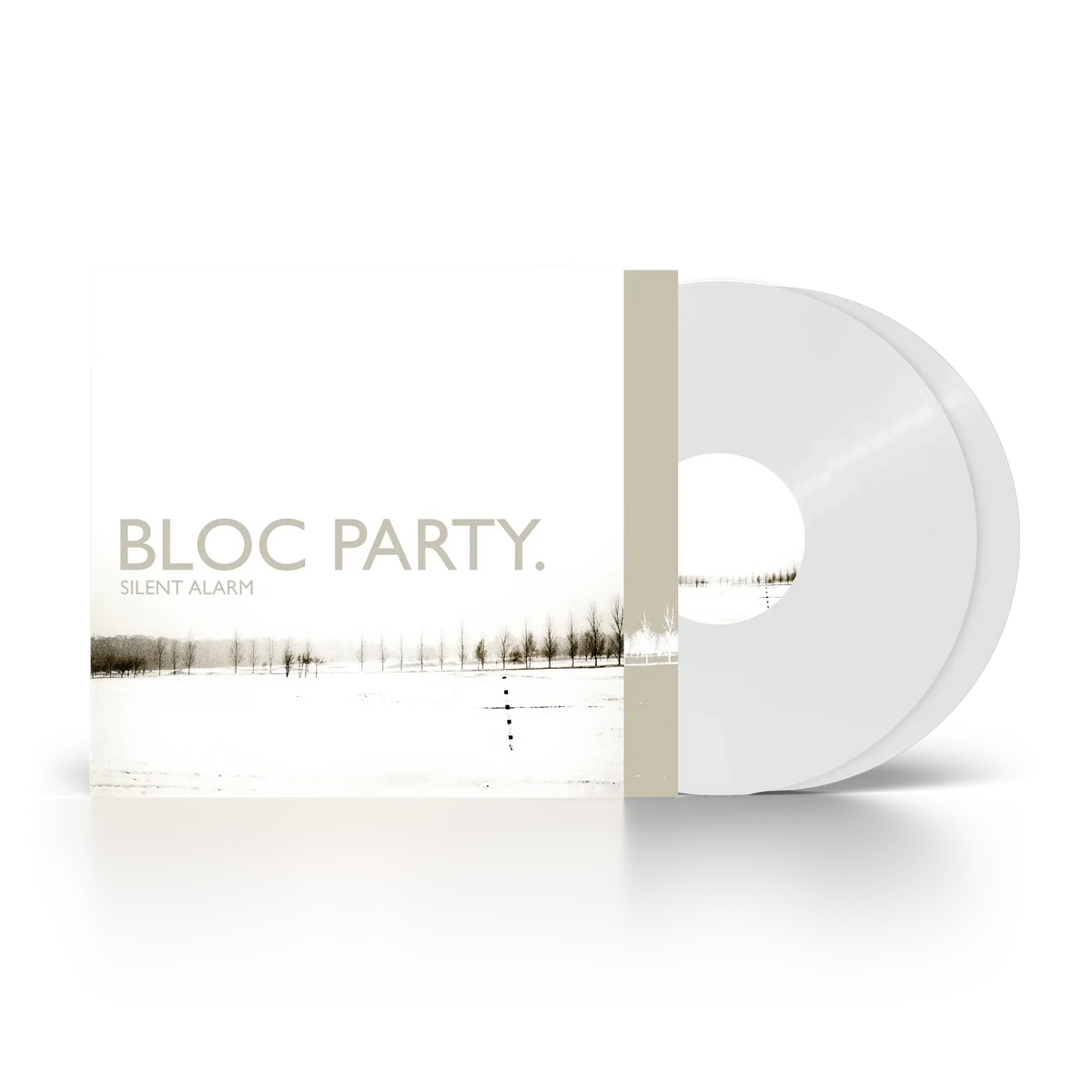 BLOC PARTY - SILENT ALARM - WHITE COLOR - 2-LP - VINYL LP