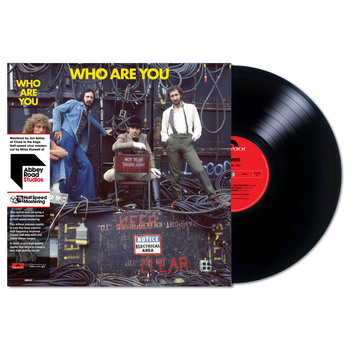 THE WHO - WHO ARE YOU - LIMITED EDITION - HALF-SPEED MASTERING - VINYL LP