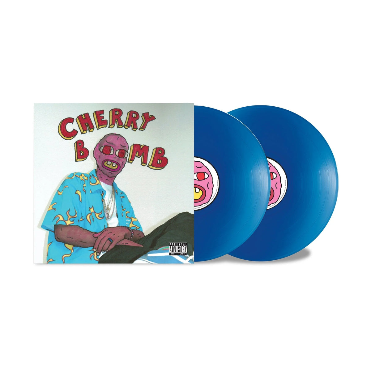 TYLER THE CREATOR - CHERRY BOMB (MASK COVER) -BLUE COLOR - 2-LP - VINYL LP