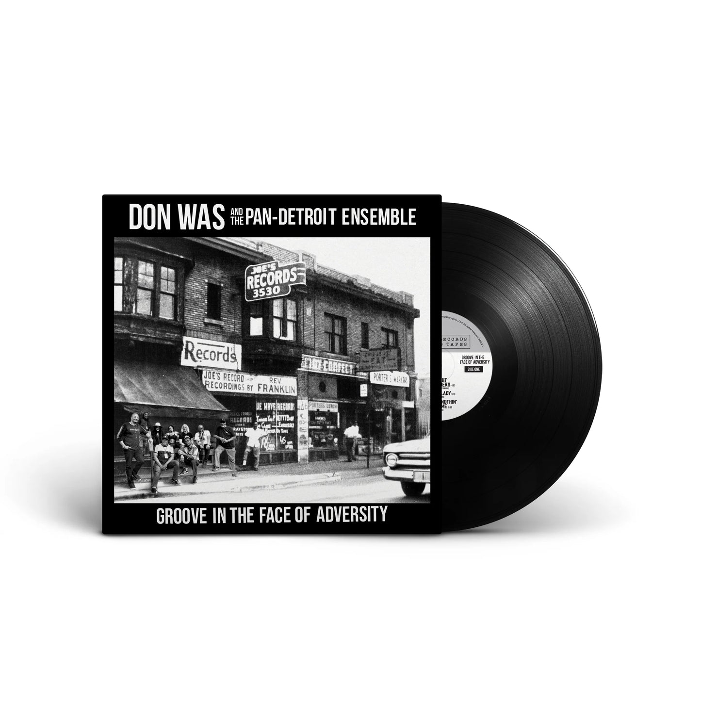 DON WAS AND THE PAN-DETROIT ENSEMBLE - GROOVE IN THE FACE OF ADVERSITY - VINYL LP