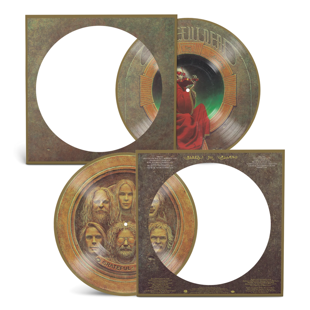 GRATEFUL DEAD - BLUES FOR ALLAH - 50TH ANNIVERSARY EDITION - PICTURE DISC - VINYL LP