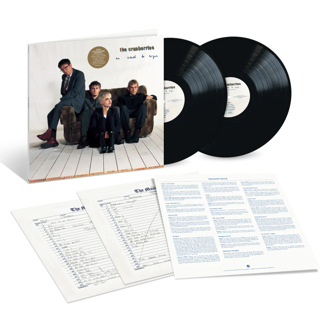 THE CRANBERRIES - NO NEED TO ARGUE - DELUXE 30TH ANNIVERSARY EDITION - 2-LP - VINYL