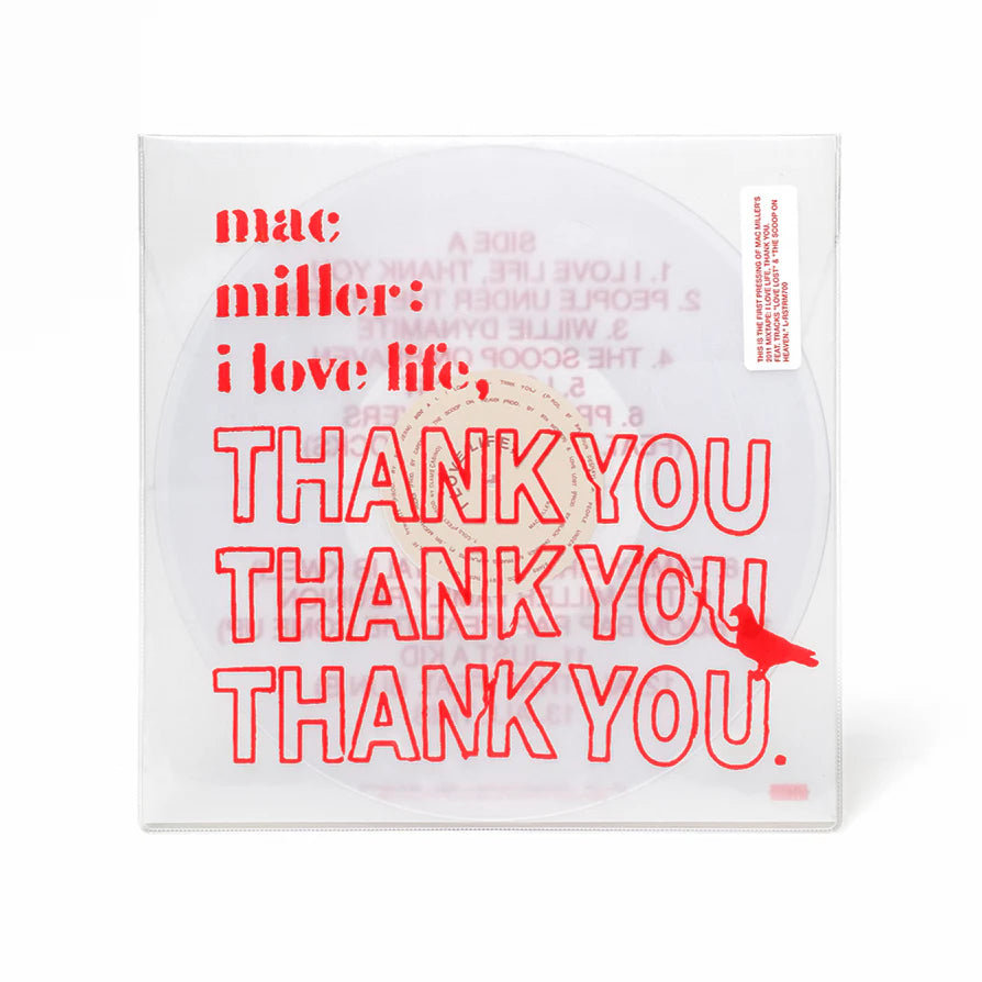 MAC MILLER - I LOVE LIFE, THANK YOU - CLEAR COLOR - VINYL LP