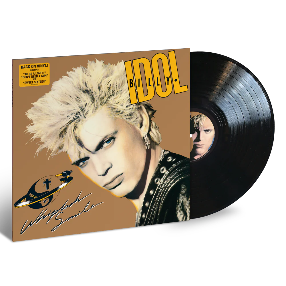BILLY IDOL - WHIPLASH SMILE - VINYL LP