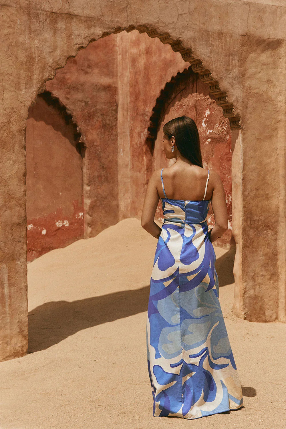 Tasmin Dress - Valley Blue