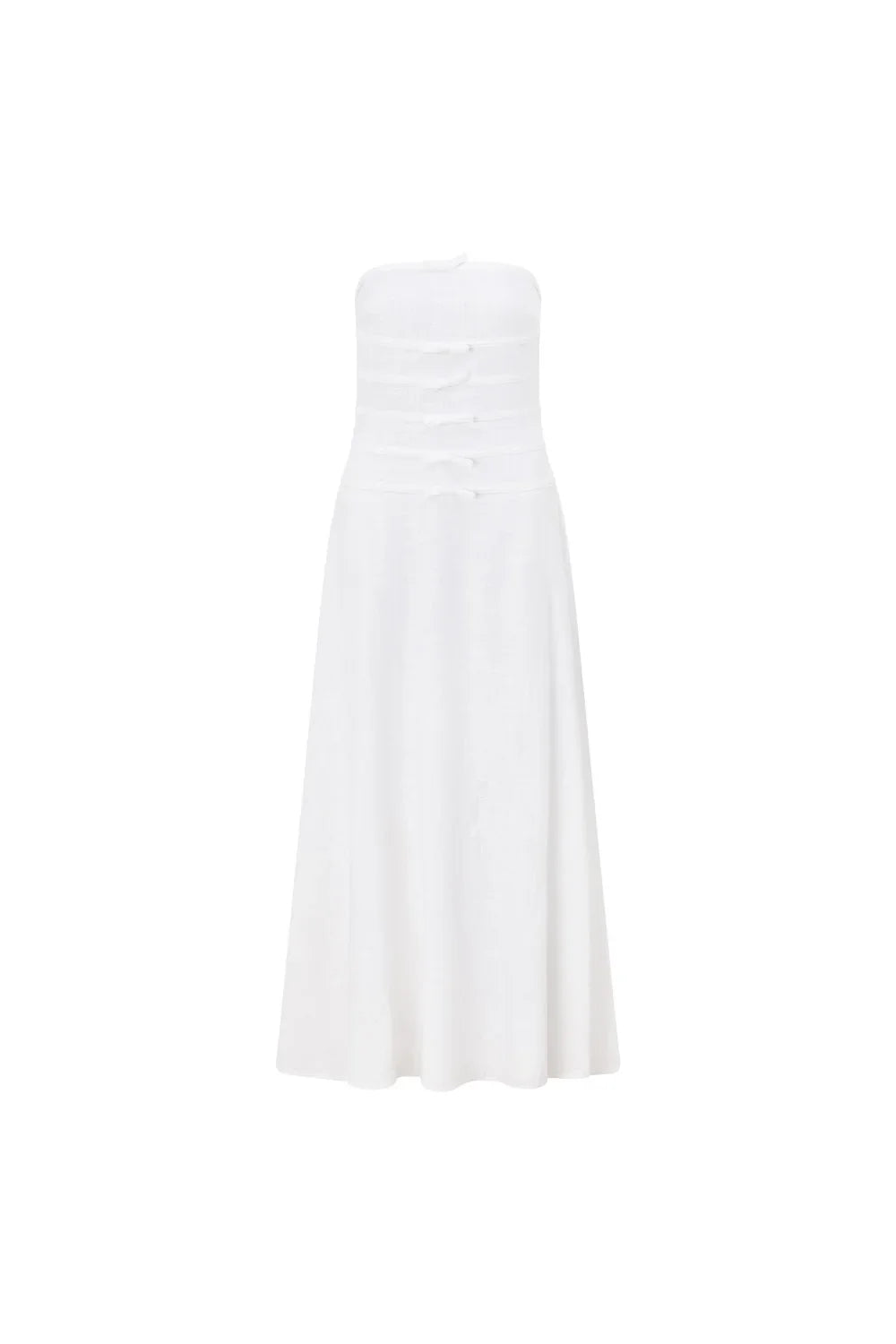 Palais Maxi Dress - White